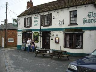 The Three Horseshoes Drayton Parslow Bagian luar foto